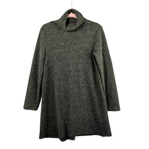 Lulu's Sweater Dress Gray Turtleneck Long Sleeve Women's Size Large